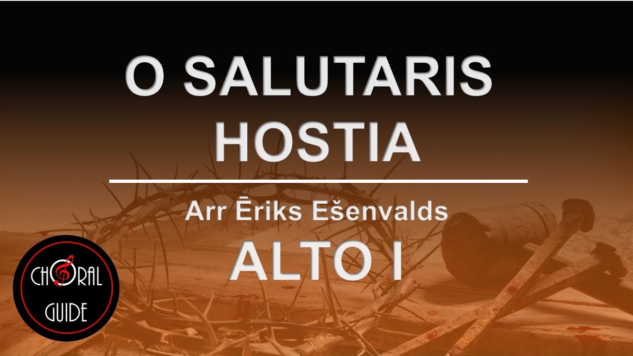 O Salutaris Alto 1