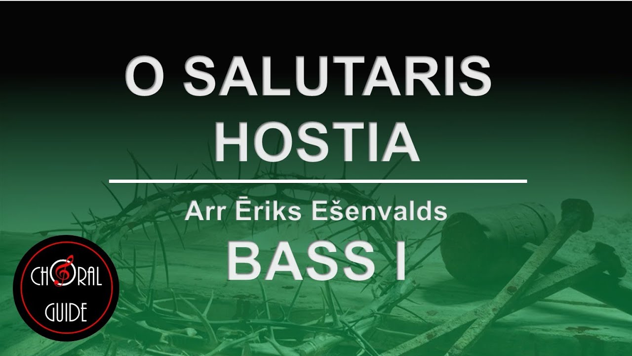 O Salutaris Bass 1