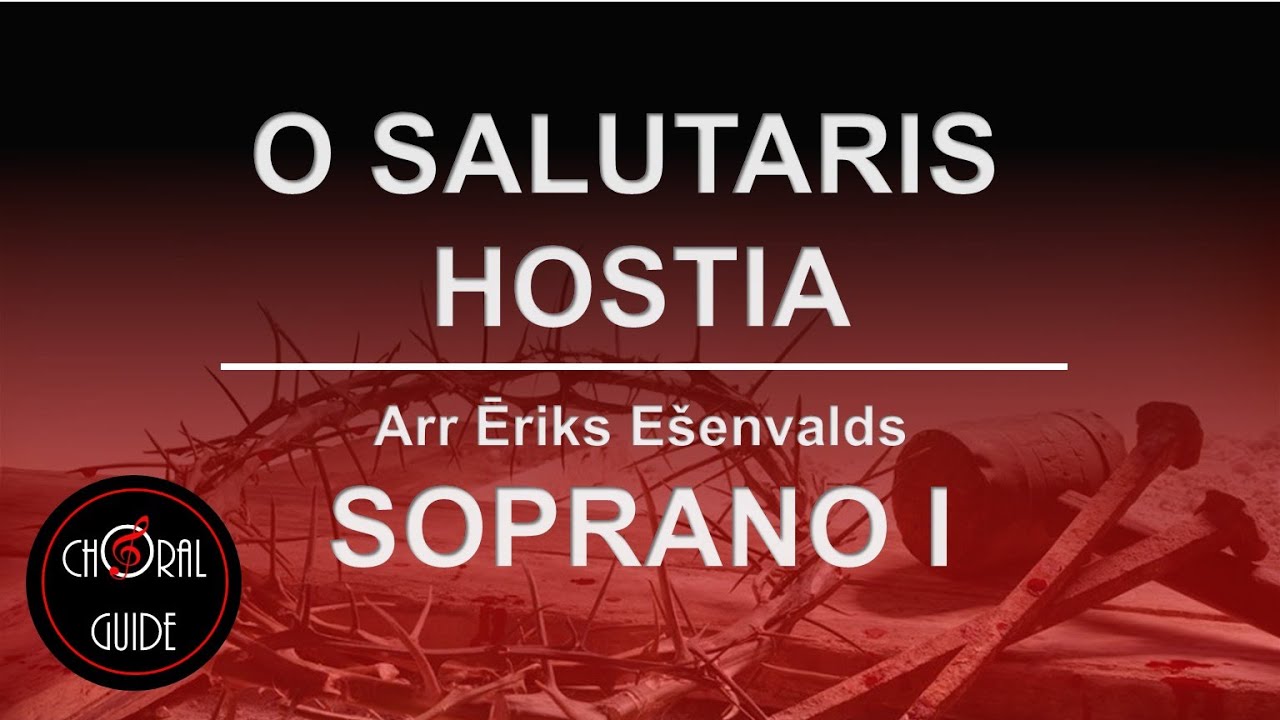 O Salutaris Soprano 1