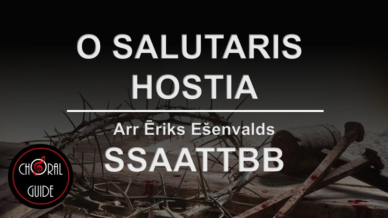 O Salutaris SSAATTBB